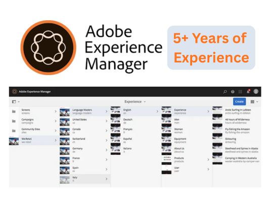 AEM Authoring and Content Migration — FinTech product case study